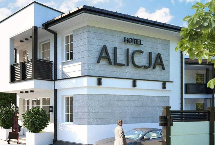Hotel Alicja Лодзь Экстерьер фото
