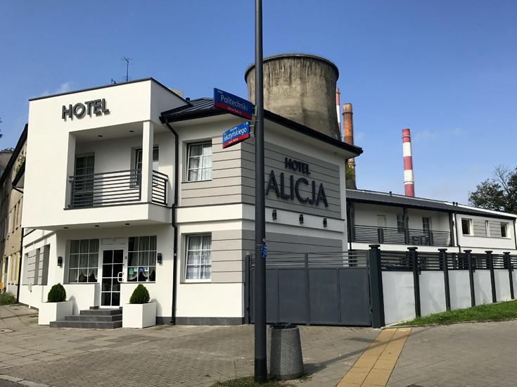 Hotel Alicja Лодзь Экстерьер фото